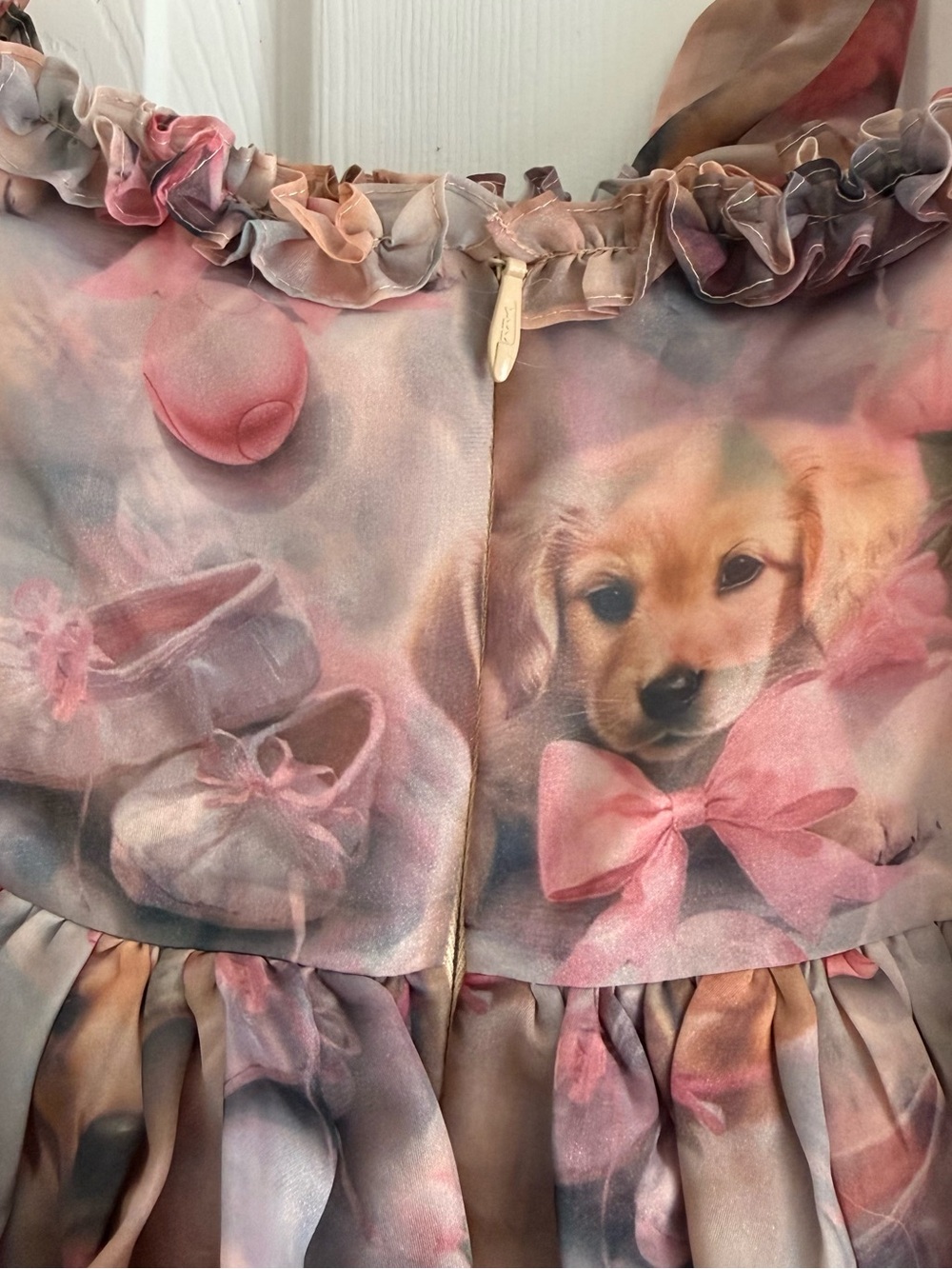 Selkie The Golden Paradise Mini Shabby Chic Dress - Picture 5 of 8
